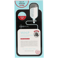 Mediheal, W.H.P. White Hydrating Black Mask EX, 10 Sheets, 25 ml Each