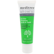 Meditree, Pure Australian Botanicals, Tea Tree Cleansing Scrub & Mask, For Oily & Combination Skin, 1.8 oz (50 g) (Discontinued Item)