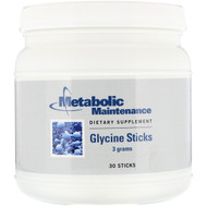 Metabolic Maintenance, Glycine Sticks, 30 Sticks, (3 g) Each