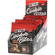 MET-Rx, Whey Protein Cookie Bites, Chocolate Chip, 8 Bags, 1.90 oz (54 g) Each