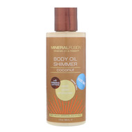 Mineral Fusion Body Oil Shimmer Macadamia Nut Gold -- 3 fl oz