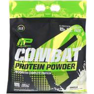 MusclePharm, Combat Protein Powder, Vanilla, 8 lbs (3629 g)