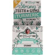 My Magic Mud, Polishing Tooth Powder with Tumeric & Cacao, Spearmint, 1.41 oz (40 g)