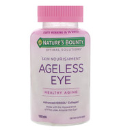 Natures Bounty, Optimal Solutions, Ageless Eye, Advanced Verisol Collagen, 120 Caplets