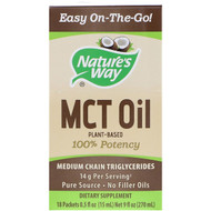 Natures Way, MCT Oil, 18 Packets, 0.5 fl oz (15 ml) Each