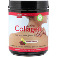 Neocell, Super Collagen, Type 1 & 3, Berry Lemon, 6,000 mg, 19 oz (539 g)
