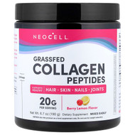 <img alt="NeoCell, Grassfed Collagen Peptides, Berry Lemon, 6.7 oz (190 g)" title="NeoCell, Grassfed Collagen Peptides, Berry Lemon, 6.7 oz (190 g),016185129900"