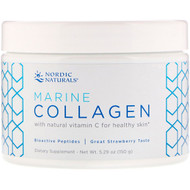 Nordic Naturals, Marine Collagen, Strawberry Flavor, 5.29 oz (150 g)
