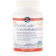 Nordic Naturals, ProEPA with Concentrated GLA, Lemon, 1000 mg, 60 Soft Gels