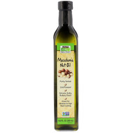 Now Foods, Real Food, Macadamia Nut Oil, 16.9 fl oz (500 ml)