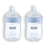 NUK, Simply Natural, Bottles, Boy, 0+ Months, Slow, 2 Pack, 5 oz (150 ml) Each