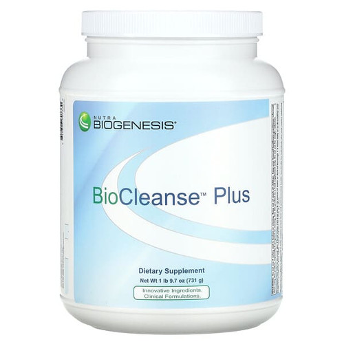 <img alt="Nutra BioGenesis, BioCleanse Plus, 1 lb 9.7 oz (731 g)" title="Nutra BioGenesis, BioCleanse Plus, 1 lb 9.7 oz (731 g),812806607730"