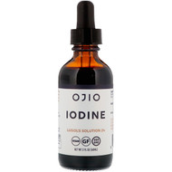 Ojio, Iodine, Lugols Solution 2%, 2 fl oz (60 ml)