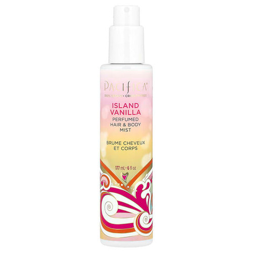 <img alt="Pacifica, Perfumed Hair & Body Mist, Island Vanilla , 6 fl oz (177 ml)" title="Pacifica, Perfumed Hair & Body Mist, Island Vanilla , 6 fl oz (177 ml),687735302120"