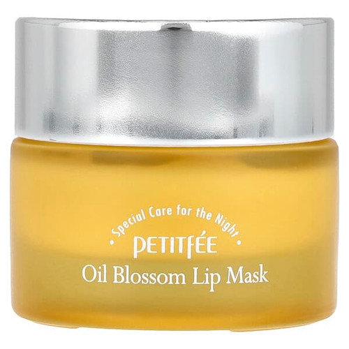 <img alt="Petitfee, Oil Blossom Lip Mask, Night Care, Sea Buckthorn Oil, 15 g" title="Petitfee, Oil Blossom Lip Mask, Night Care, Sea Buckthorn Oil, 15 g,8809508850177"