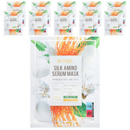 <img alt="Petitfee, Silk Amino Serum Beauty Mask, 10 Sheets, 0.88 oz (25 g) Each" title="Petitfee, Silk Amino Serum Beauty Mask, 10 Sheets, 0.88 oz (25 g) Each,8809508850030"