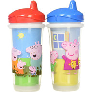 Playtex Baby, Sipsters, Peppa Pig, 12+ Months, 2 Cups, 9 oz (266 ml) Each