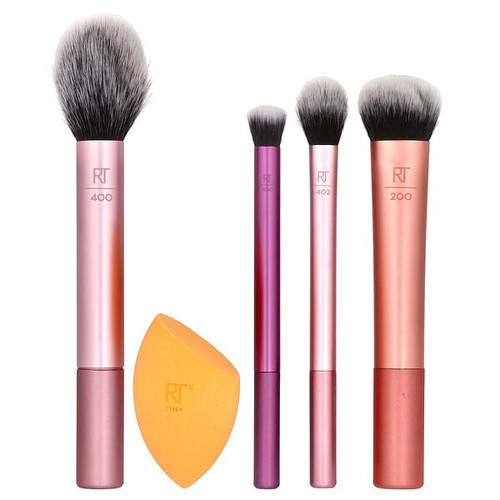 <img alt="Real Techniques, Everyday Essentials Set, Face + Eye + Cheek ,  5 Pieces" title="Real Techniques, Everyday Essentials Set, Face + Eye + Cheek ,  5 Pieces,079625017861"