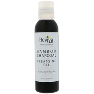 Reviva Labs Bamboo Charcoal Cleansing Gel -- 4 fl oz