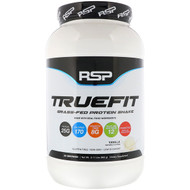 RSP Nutrition, TrueFit, Grass-Fed Protein Shake, Vanilla, 2.11 lbs (960 g)