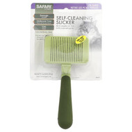 <img alt="Safari, Self-Cleaning Slicker Brush for Cats, 1 Slicker Brush" title="Safari, Self-Cleaning Slicker Brush for Cats, 1 Slicker Brush,076484860027"