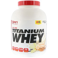 SAN Nutrition, 100% Pure Titanium Whey, Vanilla Butterscotch, 5 lbs (2268 g)