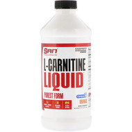 SAN Nutrition, L-Carnitine Liquid, Orange, 16 fl oz (473 ml)