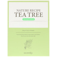 Secret Key, Nature Recipe Mask Pack, Tea Tree, 10 Masks, 0.7 oz (20 g) Each