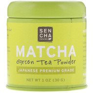 Sencha Naturals, Matcha, Green Tea Powder, Japanese Premium Grade, 1 oz (30 g)