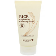 Skinfood, Rice Brightening Cleansing Foam, 5.07 fl oz (150 ml)