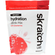 SKRATCH LABS, Sport Hydration Drink Mix, Strawberries, 15.5 oz (440 g)