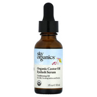 <img alt="Sky Organics, Organic Castor Oil Eyelash Serum, 1 fl oz (30 ml)" title="Sky Organics, Organic Castor Oil Eyelash Serum, 1 fl oz (30 ml),856045007203"