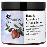 <img alt="Sky Organics, Raw & Unrefined Cocoa Butter, 16 oz (454 g)" title="Sky Organics, Raw & Unrefined Cocoa Butter, 16 oz (454 g),856045007333"