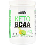 Sparta Nutrition, Keto BCAA, Lemon Lime, 14.11 oz (400 g)