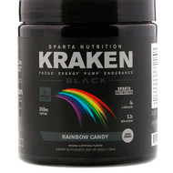 Sparta Nutrition, Kraken Black, Rainbow Candy, 11.29 oz (320 g)