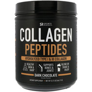 Sports Research, Collagen Peptides, Hydrolyzed Type I & III Collagen, Dark Chocolate, 22.72 oz (644.11 g)