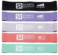 Sports Research, Mini Loop Bands, 5 Loop Bands
