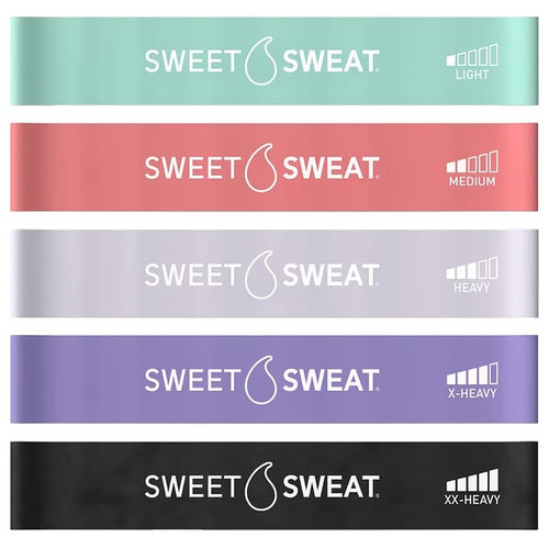 <img alt="Sports Research, Sweet Sweat, Mini Loop Bands, 5 Loop Bands" title="Sports Research, Sweet Sweat, Mini Loop Bands, 5 Loop Bands,023249011286"