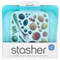 <img alt="Stasher, Reusable Silicone Food Bag, Sandwich Size, Aqua, 15 fl oz (450 ml)" title="Stasher, Reusable Silicone Food Bag, Sandwich Size, Aqua, 15 fl oz (450 ml),816990012608"