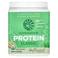 <img alt="Sunwarrior, Classic Protein, Unflavored, 13.2 oz (375 g)" title="Sunwarrior, Classic Protein, Unflavored, 13.2 oz (375 g),814784025896"
