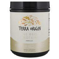 Terra Origin Bone Broth Protein Powder Vanilla -- 17.5 oz