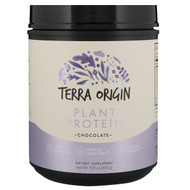 Terra Origin Plant Protein Powder Chocolate -- 15.9 oz