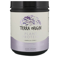 Terra Origin Plant Protein Powder Vanilla Chai -- 15.1 oz