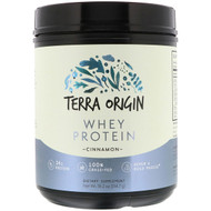 Terra Origin Whey Protein Powder Cinnamon -- 18.2 oz