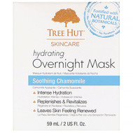 Tree Hut, Skincare, Hydrating Overnight Mask, Soothing Chamomile, 2 fl oz (59 ml)