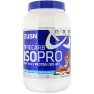 USN, Zero Carb ISOPRO, 100% Whey Protein Isolate, Whey Tella, 1.65 lb (750 g)