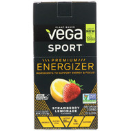 Vega, Sport, Premium Energizer, Strawberry Lemonade, 12 Packs, 0.6 oz (18 g) Each