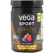Vega, Sport, Sugar-Free Energizer, Acai Berry, 4.0 oz (112 g) (Discontinued Item)
