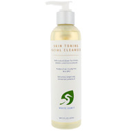 White Egret Personal Care, Skin Toning Facial Cleanser, 8 fl oz (237 ml)