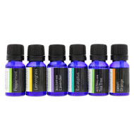 Yeouth, Health-promoting Grade Essential Oil, Starter Therapy Pack, 6 Pack, .34 fl oz (10 ml) Each